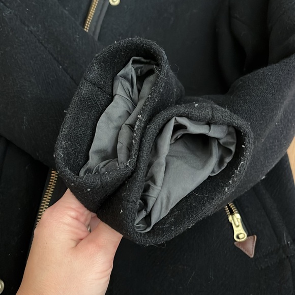 J.CREW Chateau Parka Italian Stadium Cloth Wool Faux Fur Style G9093 - Picture 11 of 11